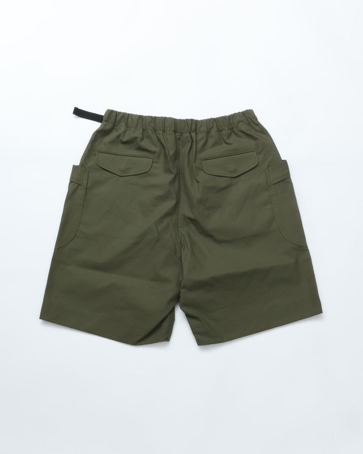 A VONTADE / Fatigue Shorts -SOLID- OLIVE