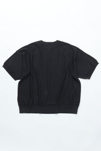 YASHIKI    Mebuki S/S Knit （芽吹き）YSK-26SS-KN12 CHARCOAL