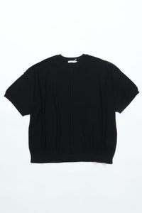 YASHIKI Mebuki S/S Knit (Sprouting) YSK-26SS-KN12 BLACK