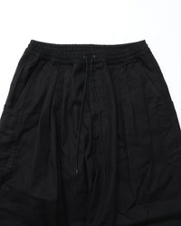 roundabout / Cotton Serge 3tuck Big Balloon Pants