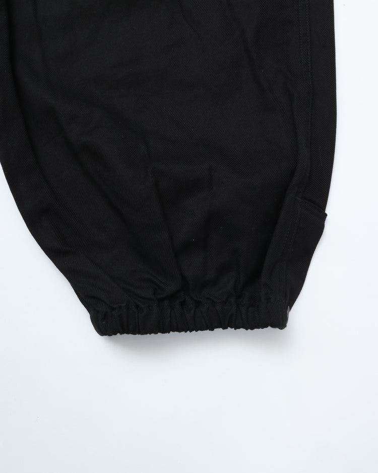 roundabout / Cotton Serge 3tuck Big Balloon Pants