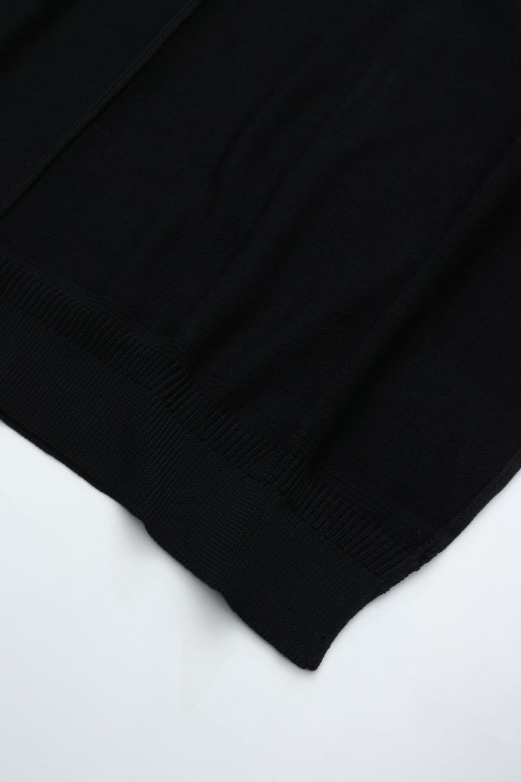 YASHIKI Mebuki S/S Knit (Sprouting) YSK-26SS-KN12 BLACK