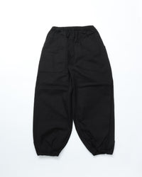 roundabout / Cotton Serge 3tuck Big Balloon Pants