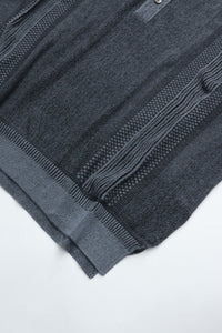 YASHIKI Ryokufu Henley Knit (Green Wind) YSK-26SS-KN13 BLUE