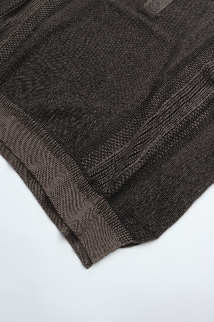 YASHIKI Ryokufu Henley Knit (Green Wind) YSK-26SS-KN13 GREIGE