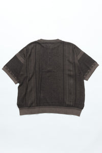 YASHIKI Ryokufu Henley Knit (Green Wind) YSK-26SS-KN13 GREIGE