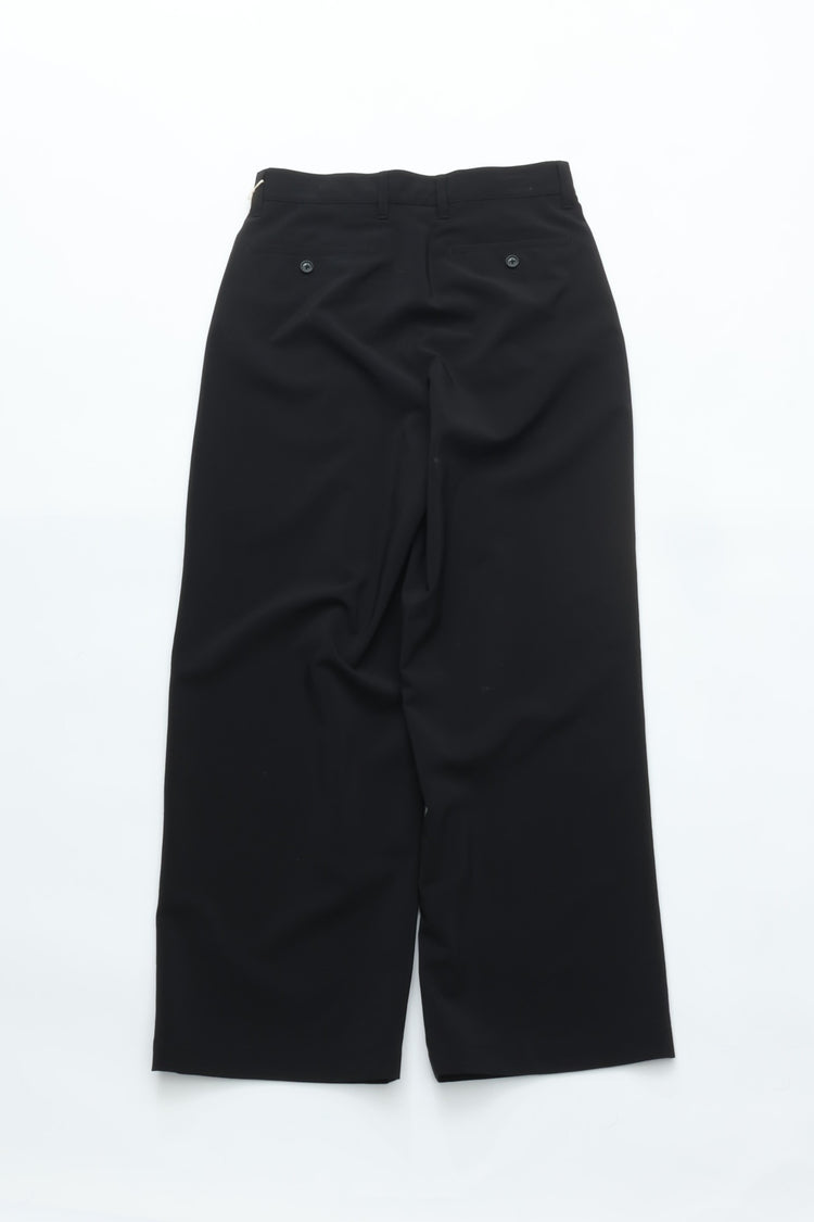 SAYATOMO  2-Tack Wide Slacks SYT-26SS-P03 BLACK