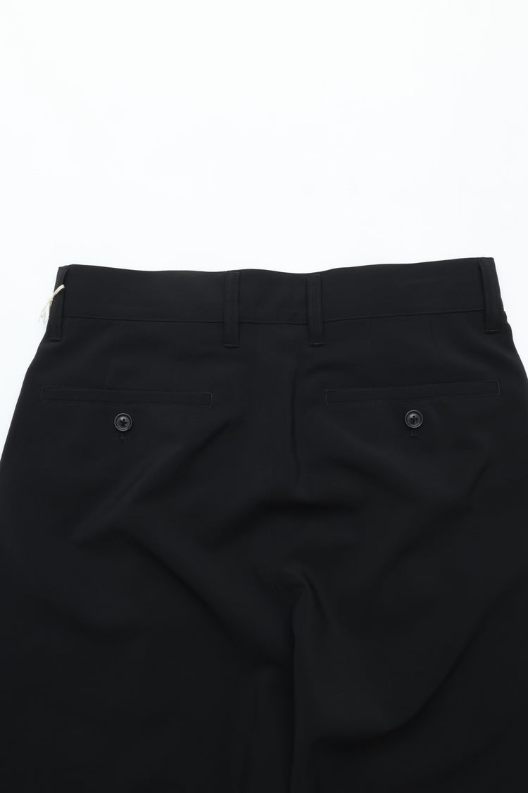 SAYATOMO  2-Tack Wide Slacks SYT-26SS-P03 BLACK