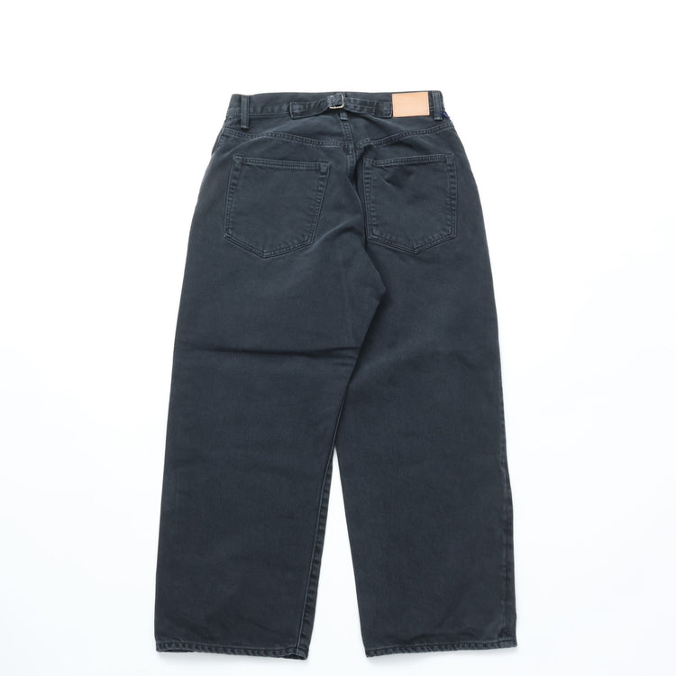 HATSKI / Back Buckle Black Denim -Black- HTK-22011-B