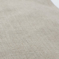 WORKERS  Open Collar Shirt, Ecru Linen
