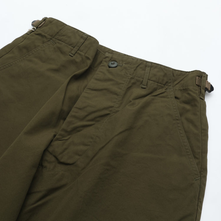 WORKERS  FWP Trousers, OD Poplin