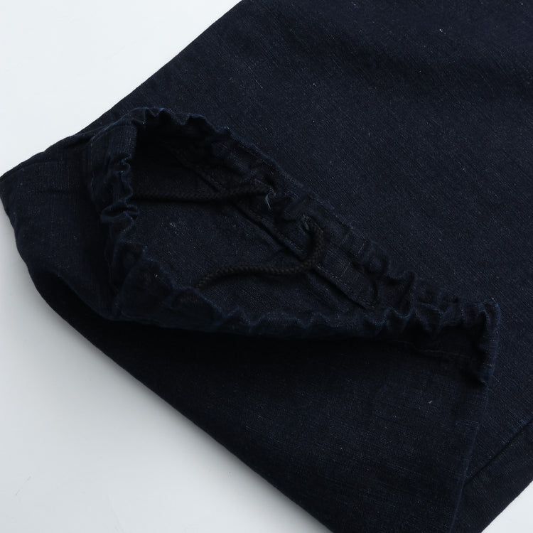 WORKERS  FWP Trousers, Indigo Cotton Linen
