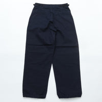 WORKERS  FWP Trousers, Indigo Cotton Linen