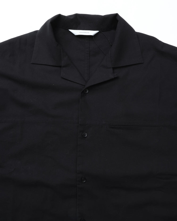 roundabout /  Dolman S/S Open Collar Shirt