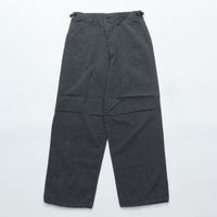 WORKERS FWP Trousers, Black Chambray