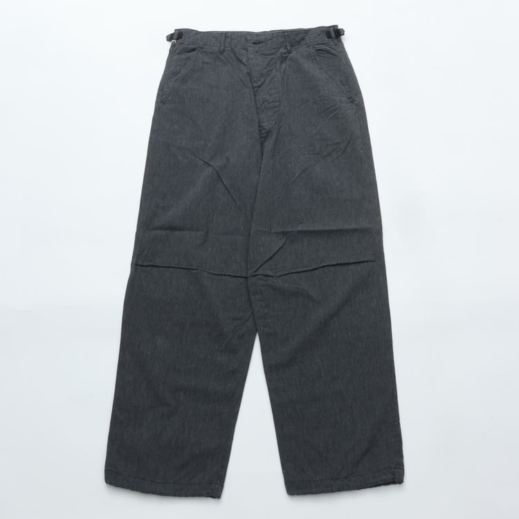 WORKERS FWP Trousers, Black Chambray