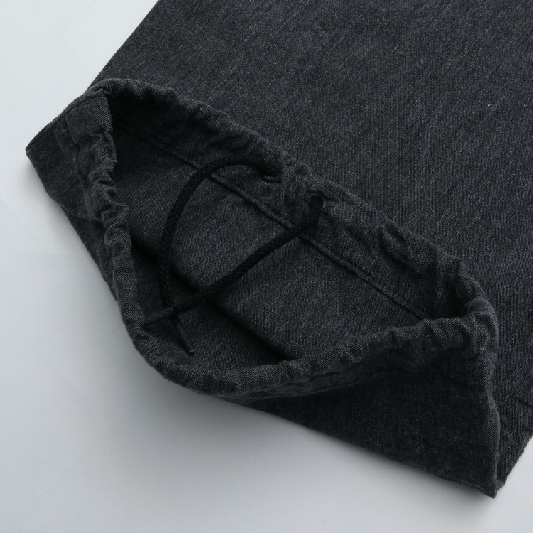 WORKERS FWP Trousers, Black Chambray