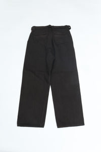 YOKO SAKAMOTO  BELTED TROUSERS KAKISHIBU YS-26SS-21