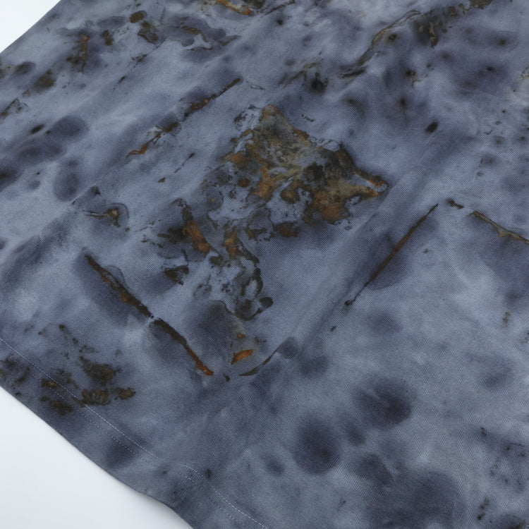 armi ar070149 SEED CYCLE × WhERE is FAKE × MISAKI USHIOZU CAPSULE COLLECTION RUST DYED FLAT-SEAM TEE