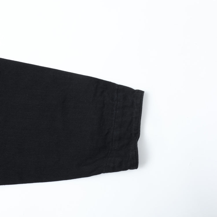 PORTER CLASSIC / STEINBECK DENIM COVERALLS BLACK