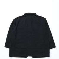 PORTER CLASSIC / STEINBECK DENIM COVERALLS BLACK