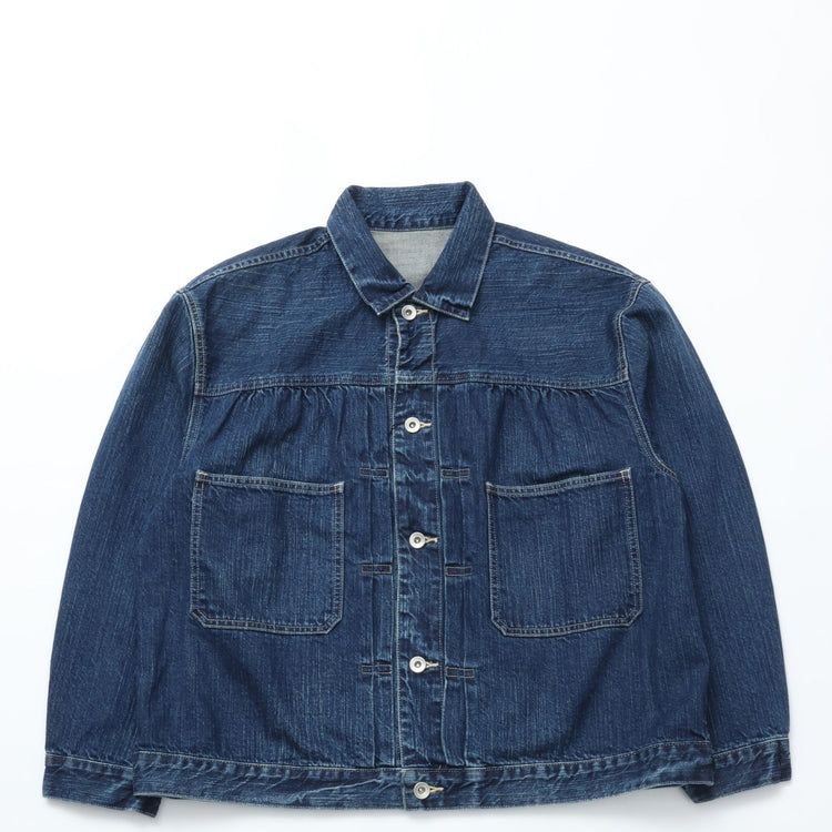 PORTER CLASSIC / STEINBECK DENIM JACKET NAVY