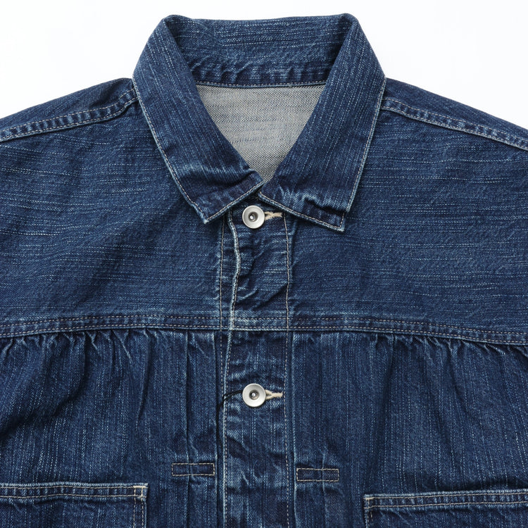 PORTER CLASSIC / STEINBECK DENIM JACKET NAVY
