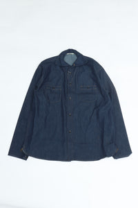 OLD JOE BRAND CAMP COLLAR MARINE SHIRTS Long-Sleeve 261OJ-SH05 INDIGO