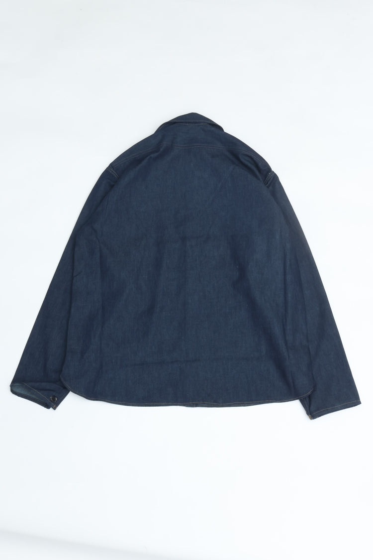 OLD JOE BRAND CAMP COLLAR MARINE SHIRTS Long-Sleeve 261OJ-SH05 INDIGO