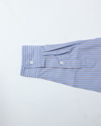Riprap / FF REGULAR COLLAR SHIRTS SAX/BROWN