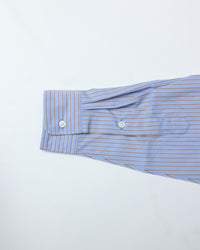 Riprap / FF REGULAR COLLAR SHIRTS SAX/BROWN