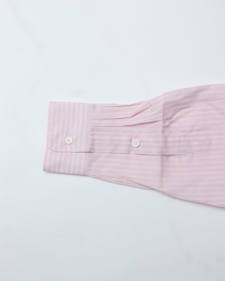Riprap / FF REGULAR COLLAR SHIRTS PINK/WHITE