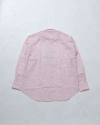 Riprap / FF REGULAR COLLAR SHIRTS PINK/WHITE