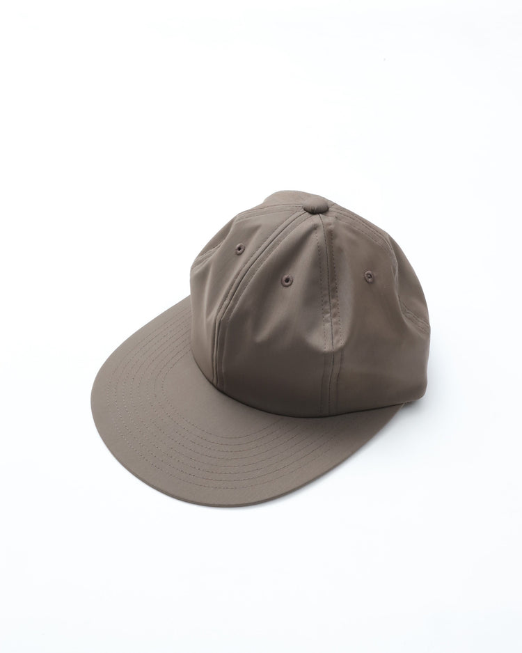 Riprap / SEMI LONG BRIM CAP (T/W HIGH-COUNT WEATHER) DEEP TAUPE
