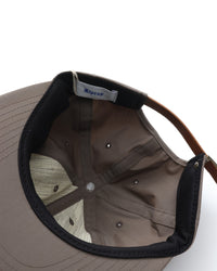 Riprap / SEMI LONG BRIM CAP (T/W HIGH-COUNT WEATHER) DEEP TAUPE