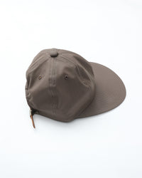 Riprap / SEMI LONG BRIM CAP (T/W HIGH-COUNT WEATHER) DEEP TAUPE