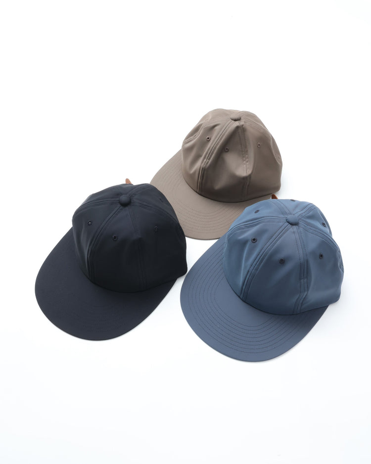 Riprap / SEMI LONG BRIM CAP (T/W HIGH-COUNT WEATHER) DEEP TAUPE