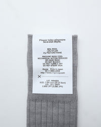 Riprap /  NZ MERINO THREE QUARTERS L GRAY