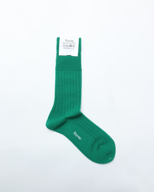 Riprap / NZ MERINO THREE QUARTERS KELLY GREEN