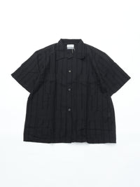 Marvine Pontiak Shirt Makers Bubbly SH Black Fringe MPSM-2204S