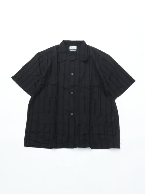Marvine Pontiak Shirt Makers  Bubbly SH Black Fringe MPSM-2204S