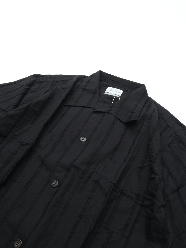 Marvine Pontiak Shirt Makers Bubbly SH Black Fringe MPSM-2204S