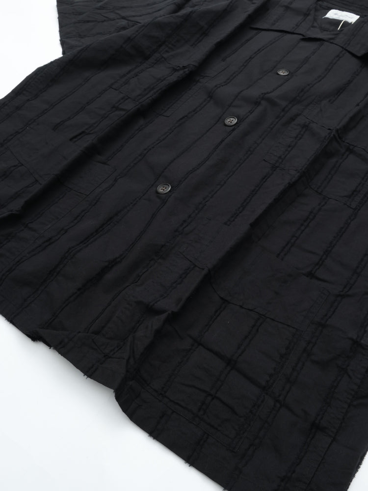 Marvine Pontiak Shirt Makers Bubbly SH Black Fringe MPSM-2204S