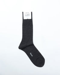 Riprap / NZ MERINO THREE QUARTERS CHARCOAL