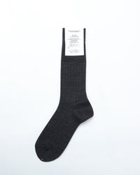 Riprap /  NZ MERINO THREE QUARTERS CHARCOAL