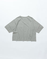 MEYAME  EMBROIDERED POCKET TEE MEY-2436 GREY