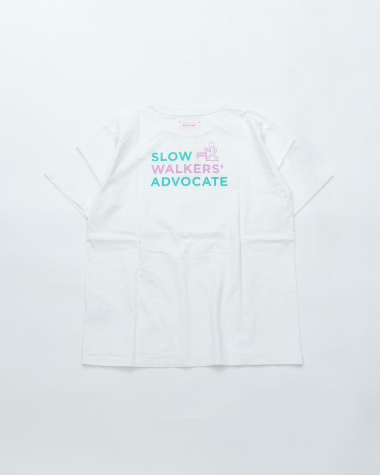 MEYAME  SLOW WALKERS ADOBOCATE TEE MEY-2434 WHITE