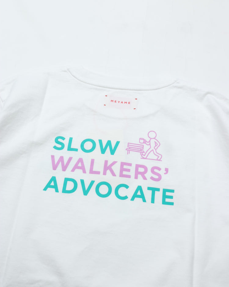 MEYAME  SLOW WALKERS ADOBOCATE TEE MEY-2434 WHITE