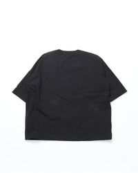 BASISBROEK / DONKN HORSE CLOTH HENLY NECK PULLOVER BLACK