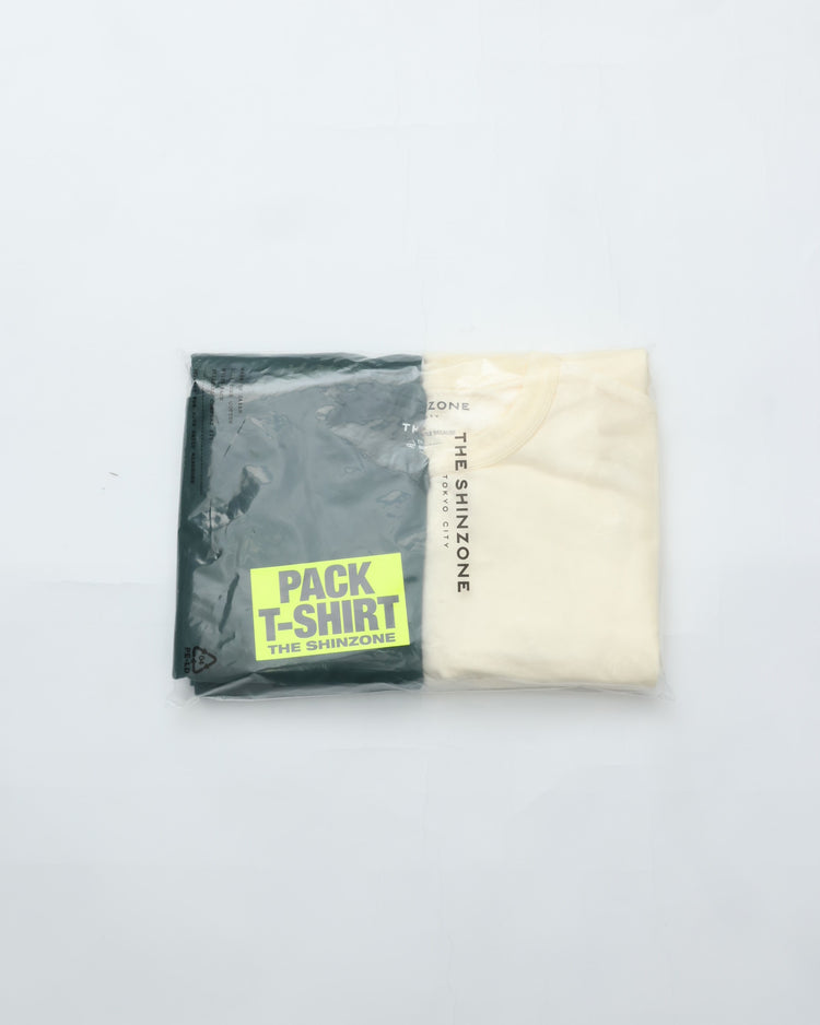 THE SHINZONE  PACK TEE MOSS GREEN 76